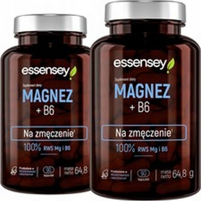 Essensey Magnesium + Vitamin B6 180 capsules