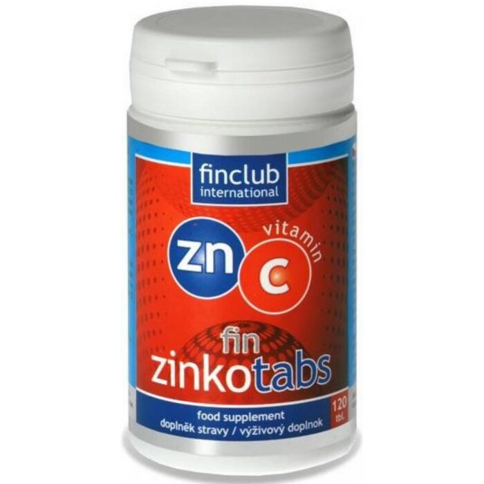 Finclub Zinkotabs Zinc Vitamin C Tablets 120