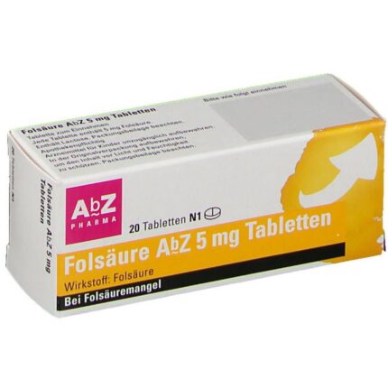 Folic Acid AbZ 5 mg tablets 20 pcs