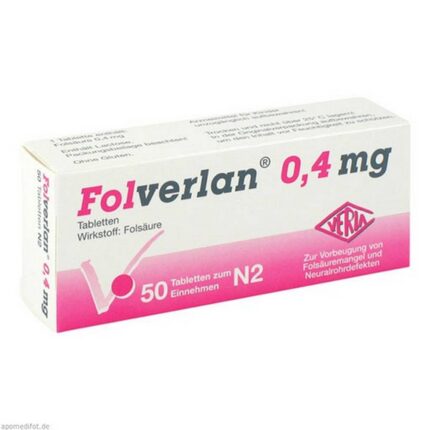 Folverlan 0.4 mg tablets 50 pcs
