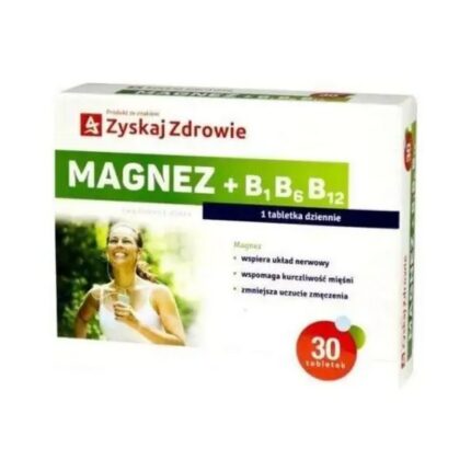 Gain Health Magnesium + B1 + B6 + B12 30 tablets