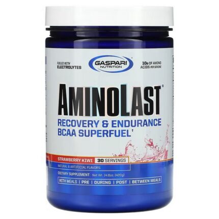 Gaspari Nutrition, Amino Load, Recovery and Resilience, BCAA Super Fuel, Strawberry-Kiwi, 14.8 oz (420 g)