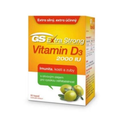 GS Extra Strong Vitamin D3 2000 IU 90 Capsules