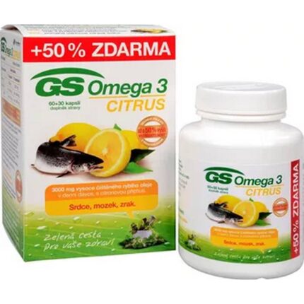 GS Omega-3 Citrus Capsules 90
