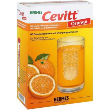 Hermes Cevitt Orange Effervescent Tablets 60 pcs