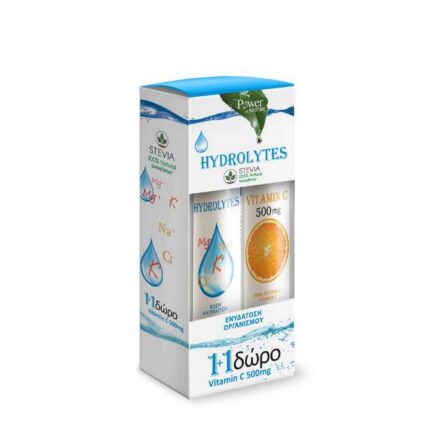 Hydrolytes + Vitamin C 500mg 20 Tablets