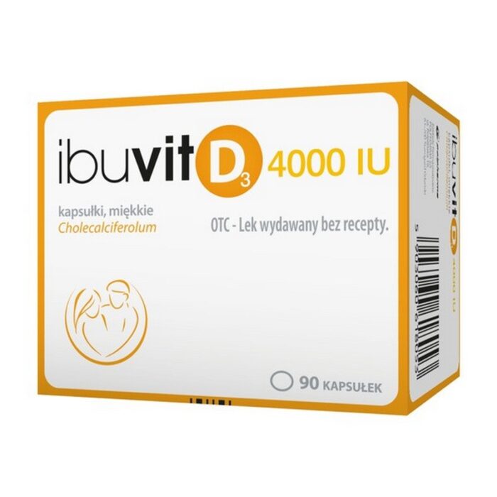 Ibuvit D3 4000 IU Capsules 90 Caps