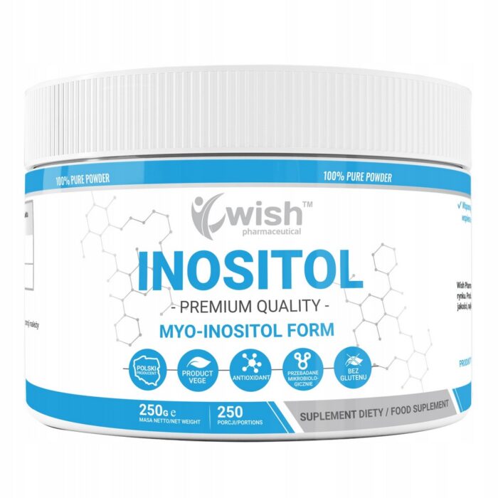 Wish Inositol Vitamin B8 1000 mg, 100 Capsules