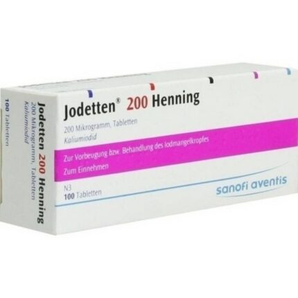 Jodetten 200 Henning tablets 100 pcs