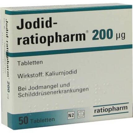Ratiopharm Jodid 200 µg tablets 50 pcs