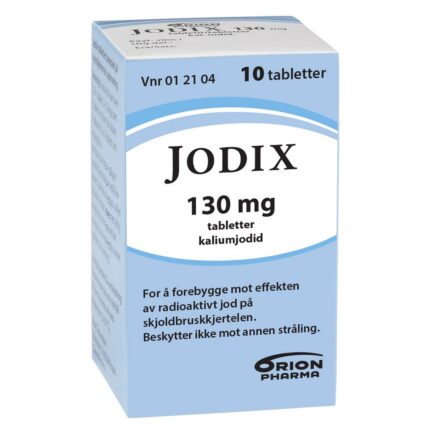 Jodix Iodine Tablets 130mg 10