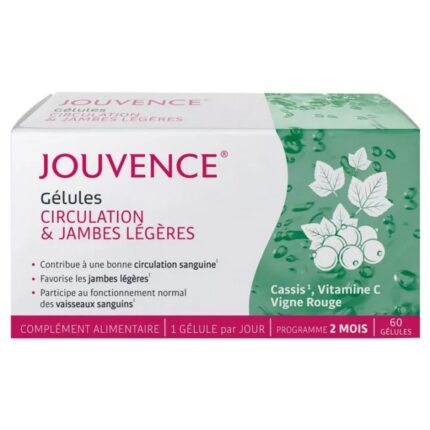 Jouvence Circulation Light Legs 60 Capsules – Jouvence