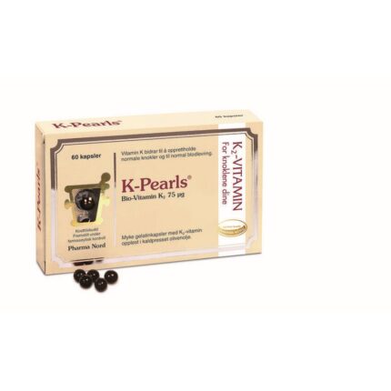 K-Pearls Vitamin K2 Capsules 75mcg 60