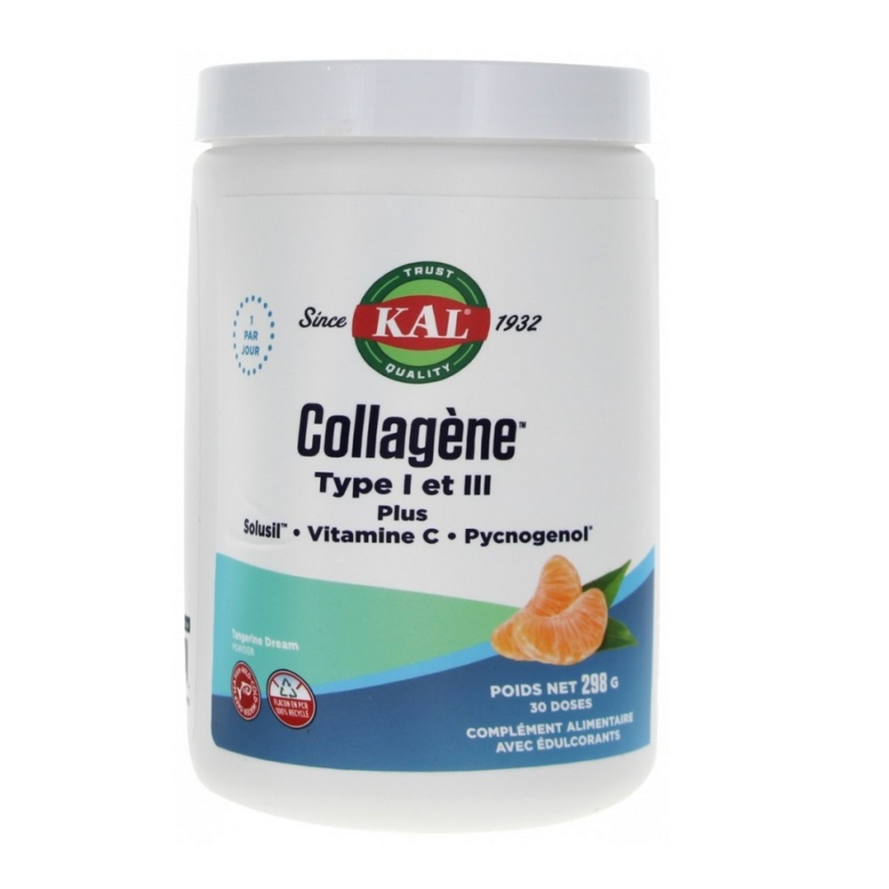 KAL Solaray Collagen Type I & III Plus, 298 g