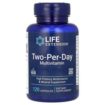 Life Extension, Two-Per-Day Multivitamin 120 Capsules