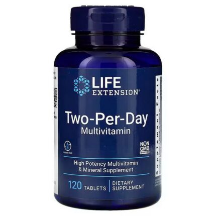 Life Extension, Two-Per-Day Multivitamin 120 Tablets