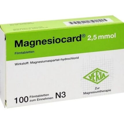 Magnesiocard 2.5 mmol Film-Coated Tablets