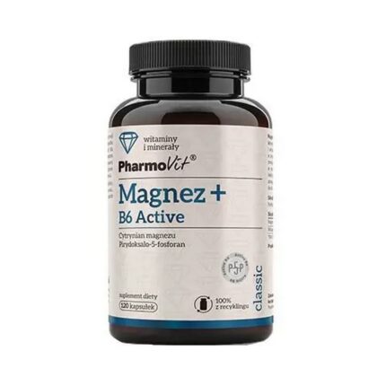 Pharmovit Magnesium + B6 Active 120 capsules