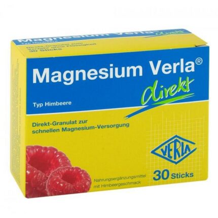 Magnesium Verla direct granulate raspberry 30 pcs