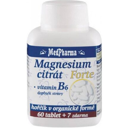 MedPharma Magnesium Citrate Forte B6 Tablets 67
