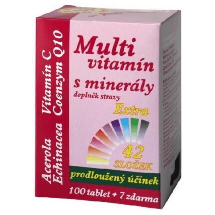 MedPharma Multivitamin + Minerals + Extra C 107 Tablets