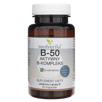 Medverita B-50 Methylated B-Complex 60 capsules
