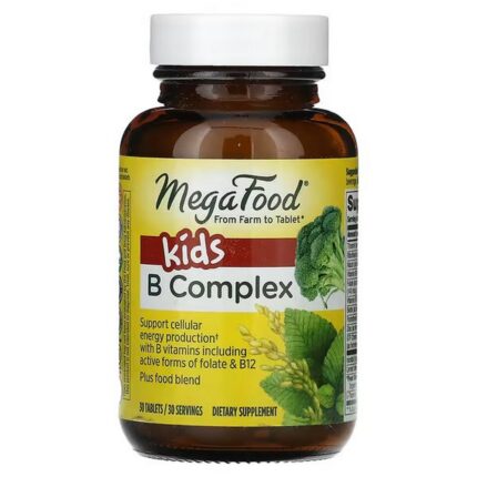 MegaFood Kids B Complex, 30 Tablets