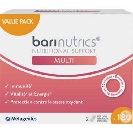 Metagenics BariNutrics Multi 13 Vitamins 180 Tablets