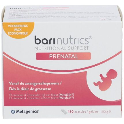 Metagenics BariNutrics Prénatal 150 Capsules