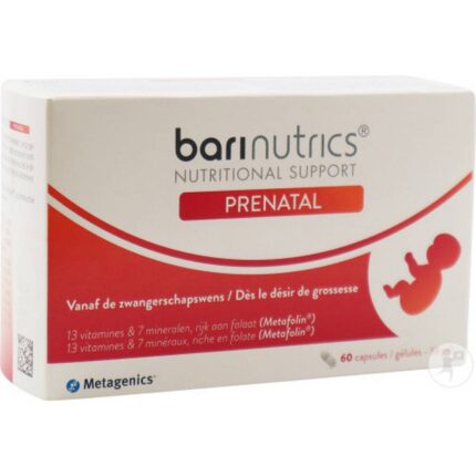 Metagenics BariNutrics Prénatal V2 60 Capsules
