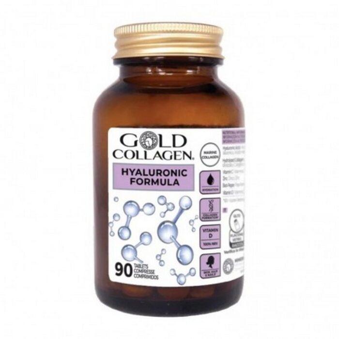 Minerva Research Collagen Hyaluronic Formula Supplement 90 – Gold