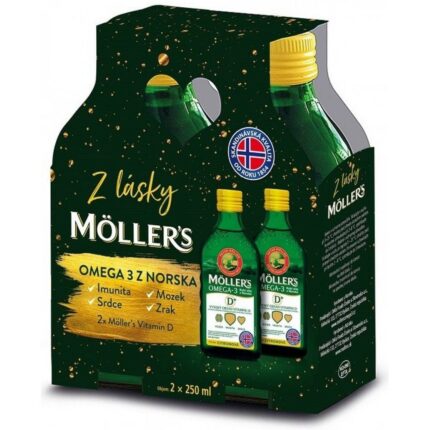 Möller's Omega-3 Lemon Oil 2x250ml