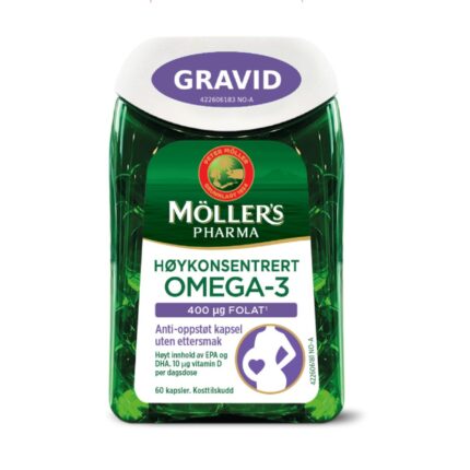 Møllers Pharma Concentrated Omega-3 Pregnant 60
