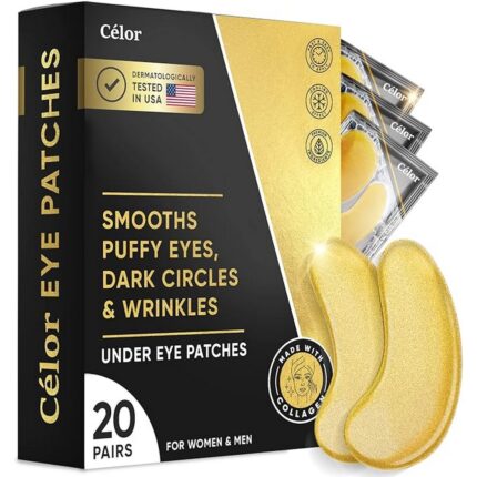 Mupoo Gold Eye Mask, 1 Pack