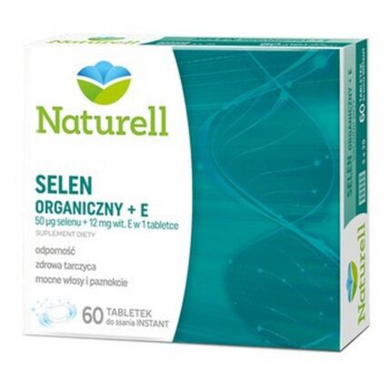 Natural Organic Selenium + E lozenges 60 pcs