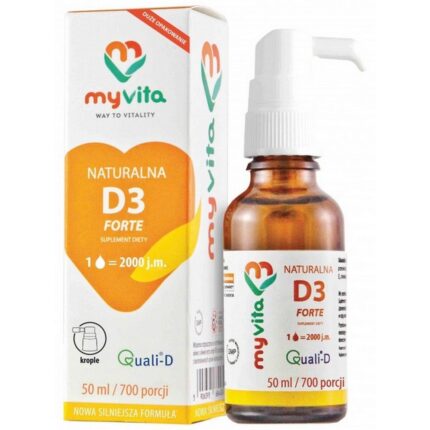 MyVita Natural Vitamin D3, 50 ml