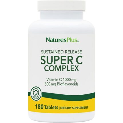 Natures Plus Super C Complex 1000 mg Sustained Release Tablets 180 pcs