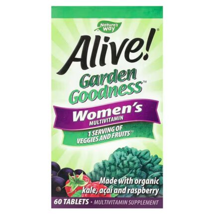 Nature’s Way Alive! Garden Goodness Women’s Multivitamin 60 Tablets