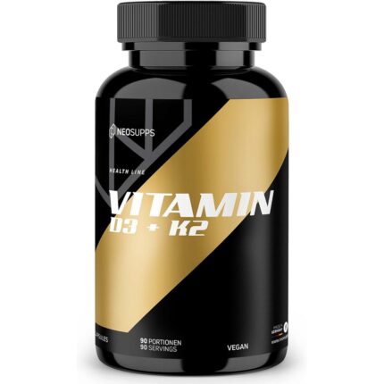NEOSUPPS Vitamin D3 + K2 Capsules 90 pcs