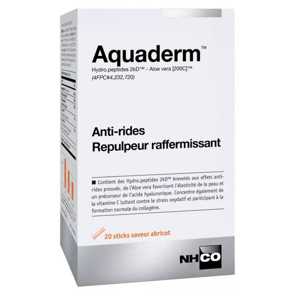 nhco_aquaderm_anti_wrinkle_repulpeur_20_sticks NHCO Aquaderm Anti-Wrinkle Plumping, 20 Sticks