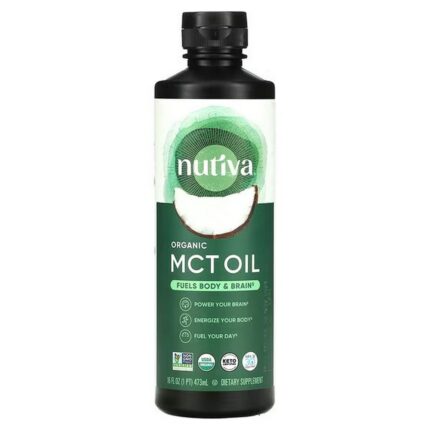 Nutiva Organic MCT Oil, 473 ml (16 fl oz)