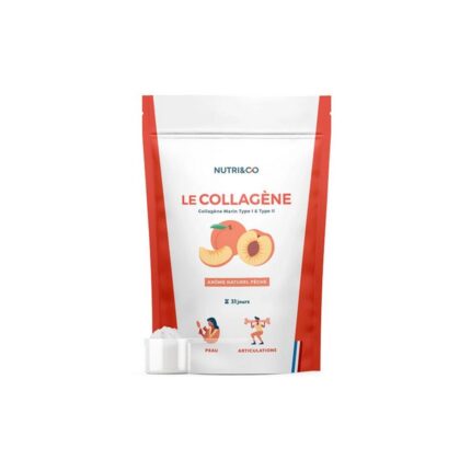 Nutri&Co Collagen Peach Flavor, 190 g