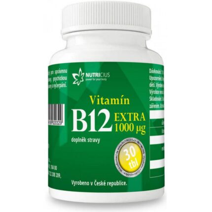Nutricius Vitamin B12 Extra Capsules 30