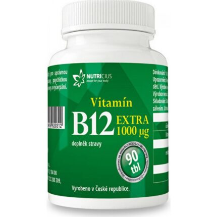 Nutricius Vitamin B12 Extra 1 kg 90 Tablets
