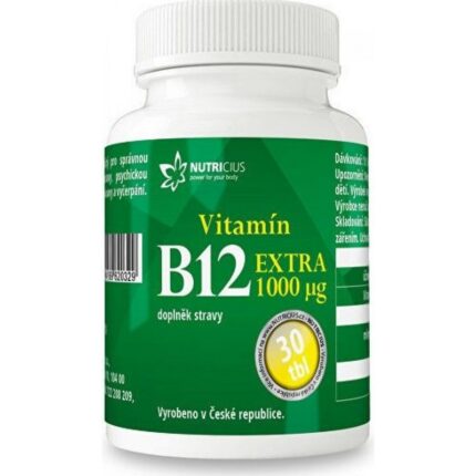 Nutricius Vitamin B12 Extra 1000 mcg 30 Tablets