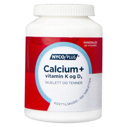 Nycoplus Calcium with K2 & D3 Tablets 100