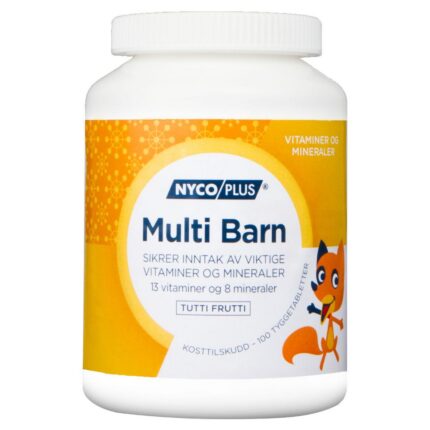 Nycoplus Children’s Multi Chewable Tablets 100