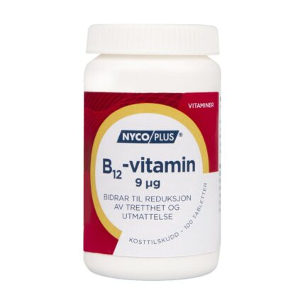 Nycoplus Vitamin B12 9 mcg tablets 100 pcs