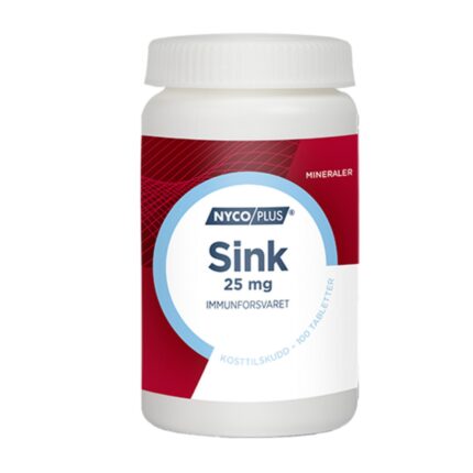 Nycoplus Zinc Tablets 25mg 100