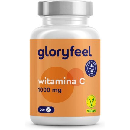 Gloryfeel Vitamin C 1000 mg Vegan Tablets 200 pcs